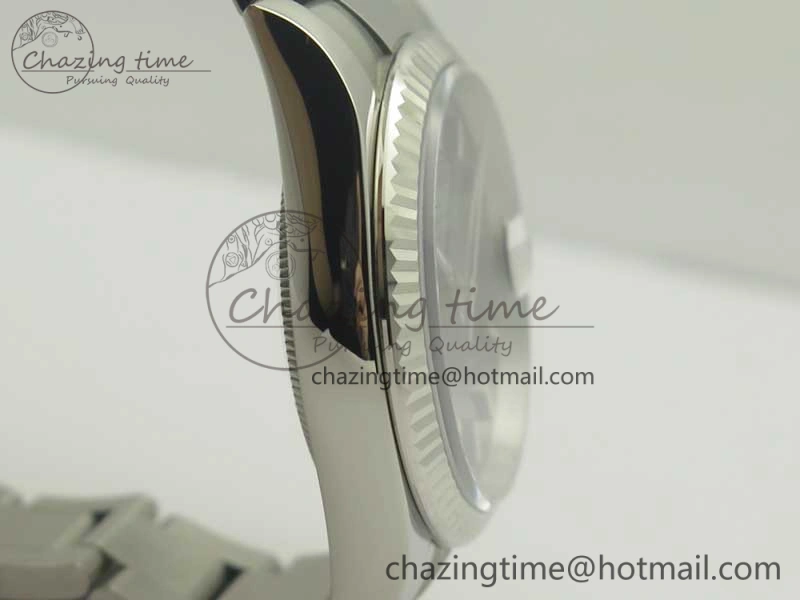 DateJust 36 SS 116234 Fluted Bezel DJF Best Edition Blue Dial Stick Markers on SS Oyster Bracelet A SmartChoice 10678