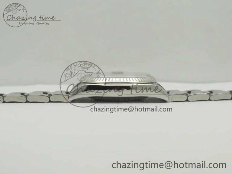 DateJust 36 SS 116234 Fluted Bezel DJF Best Edition Blue Dial Stick Markers on SS Oyster Bracelet A SmartChoice 10678