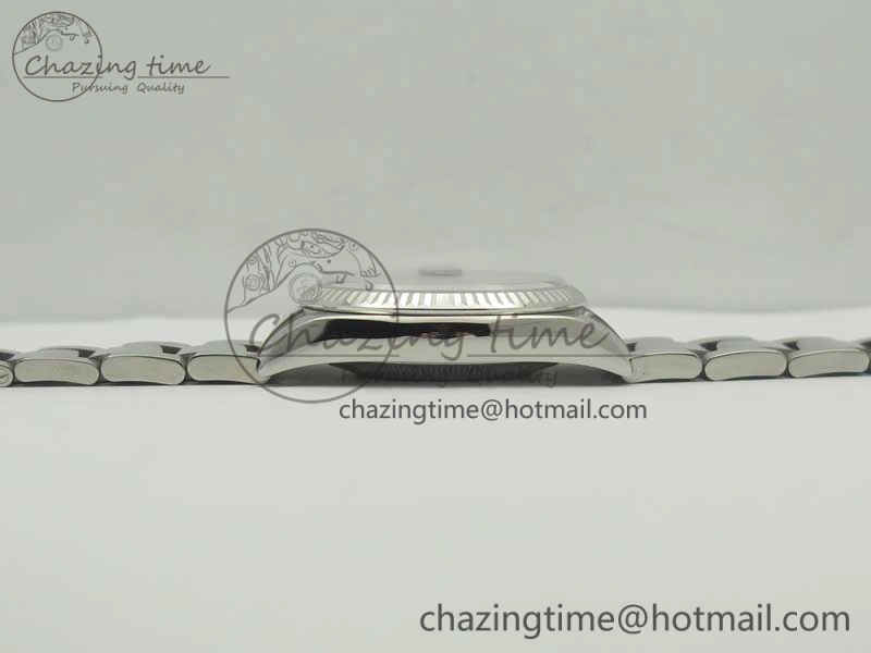 DateJust 36 SS 116234 Fluted Bezel DJF Best Edition Blue Dial Stick Markers on SS Oyster Bracelet A SmartChoice 10678
