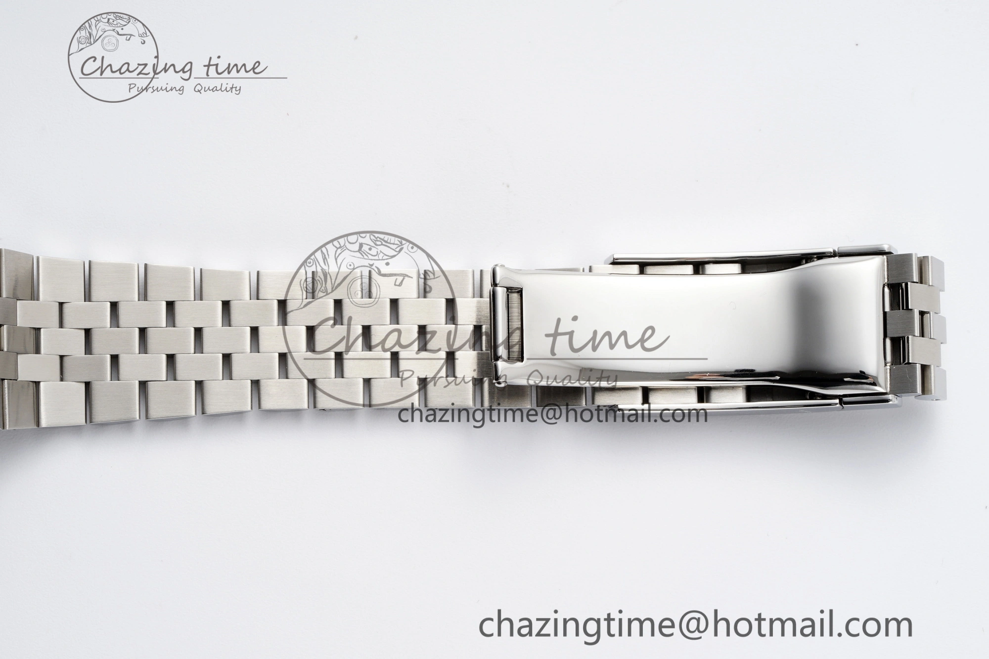 SmoothTexture DateJust 36 SS 116234 VSF 1:1 Best Edition 904L Steel Blue Diamonds Dial on Jubilee Bracelet VS 10156