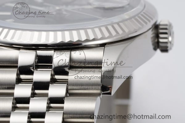 QuickDry DateJust 36 SS 116234 VSF 1:1 Best Edition 904L Steel Blue Stick Dial on Jubilee Bracelet VS 2091