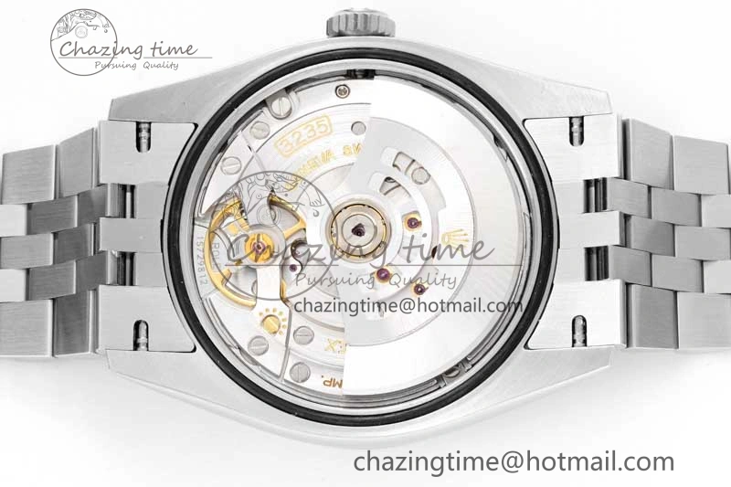 HighQuality DateJust 36 SS 116234 VSF 1:1 Best Edition 904L Steel Gray Green Roman Dial on Jubilee Bracelet VS 2027