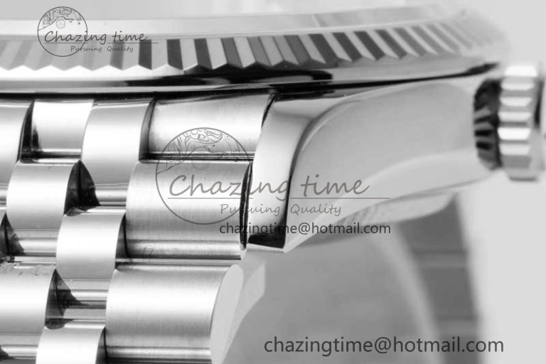 HighQuality DateJust 36 SS 116234 VSF 1:1 Best Edition 904L Steel Gray Green Roman Dial on Jubilee Bracelet VS 2027