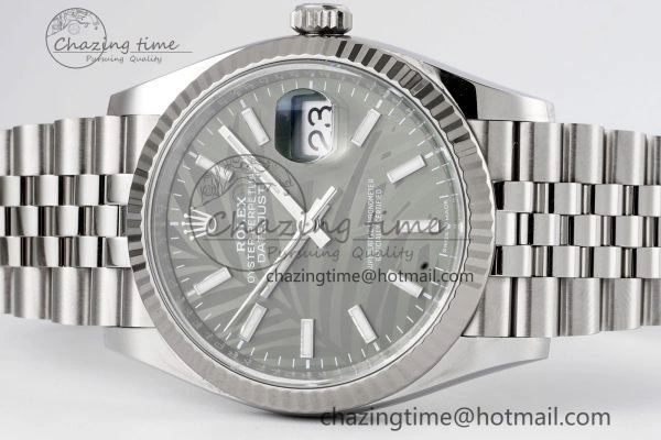 DateJust 36 SS 116234 VSF 1:1 Best Edition 904L Steel Green Leaf Dial on Jubilee Bracelet VS Lightweight 10137