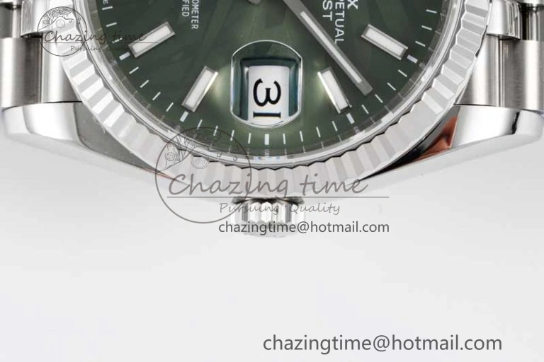 DateJust 36 SS 116234 VSF 1:1 Best Edition 904L Steel Green Leaf Dial on Jubilee Bracelet VS Colorful 2056