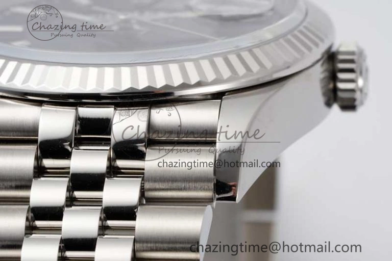 DateJust 36 SS 116234 VSF 1:1 Best Edition 904L Steel Green Sundust Dial on Jubilee Bracelet VS SmoothTexture 10142