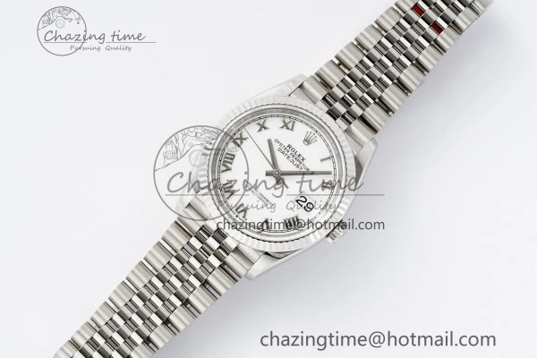 Durable DateJust 36 SS 116234 VSF 1:1 Best Edition 904L Steel White Roman Dial on Jubilee Bracelet VS 2087