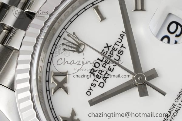 Durable DateJust 36 SS 116234 VSF 1:1 Best Edition 904L Steel White Roman Dial on Jubilee Bracelet VS 2087