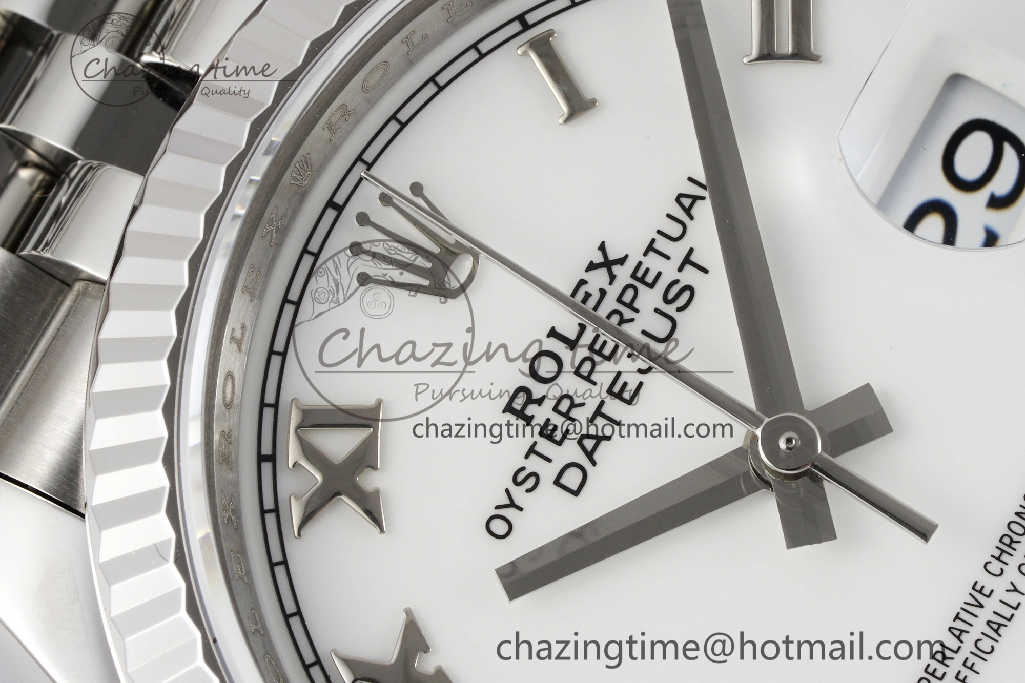 Durable DateJust 36 SS 116234 VSF 1:1 Best Edition 904L Steel White Roman Dial on Jubilee Bracelet VS 2087