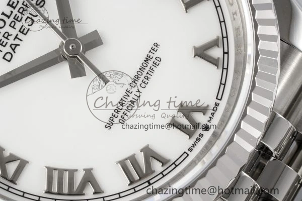 Durable DateJust 36 SS 116234 VSF 1:1 Best Edition 904L Steel White Roman Dial on Jubilee Bracelet VS 2087