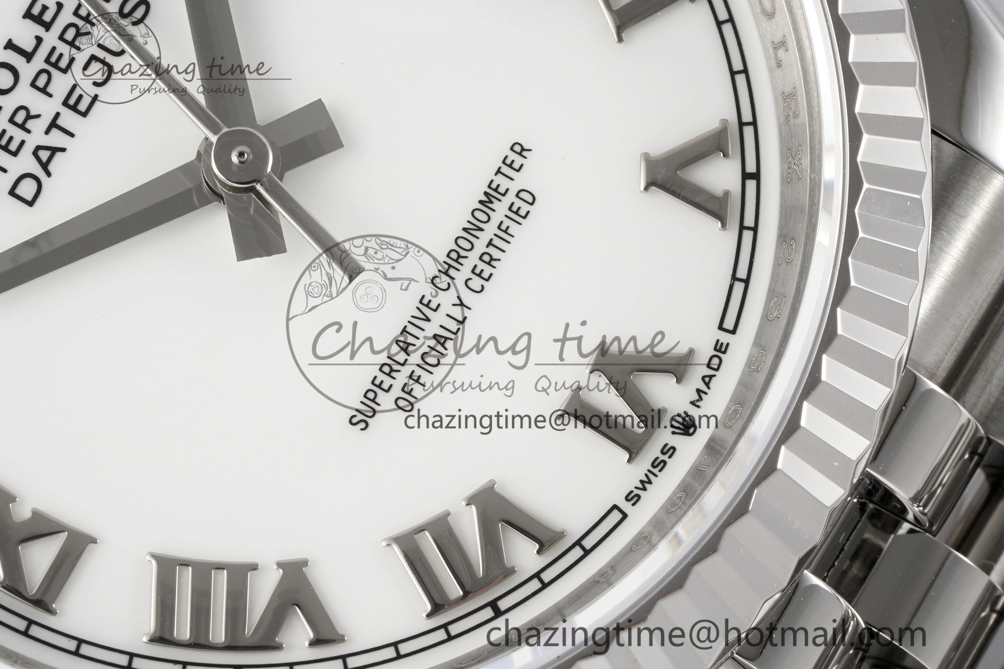 Durable DateJust 36 SS 116234 VSF 1:1 Best Edition 904L Steel White Roman Dial on Jubilee Bracelet VS 2087