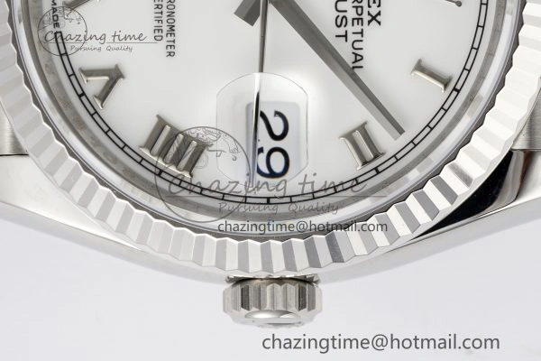 Durable DateJust 36 SS 116234 VSF 1:1 Best Edition 904L Steel White Roman Dial on Jubilee Bracelet VS 2087