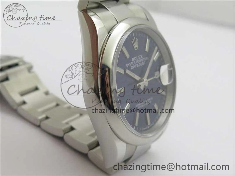 Seasonal DateJust 36 SS 126200 BP Maker 1:1 Best Edition Blue Dial on Oyster Bracelet 2537