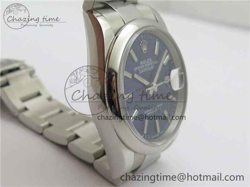 Seasonal DateJust 36 SS 126200 BP Maker 1:1 Best Edition Blue Dial on Oyster Bracelet 2537