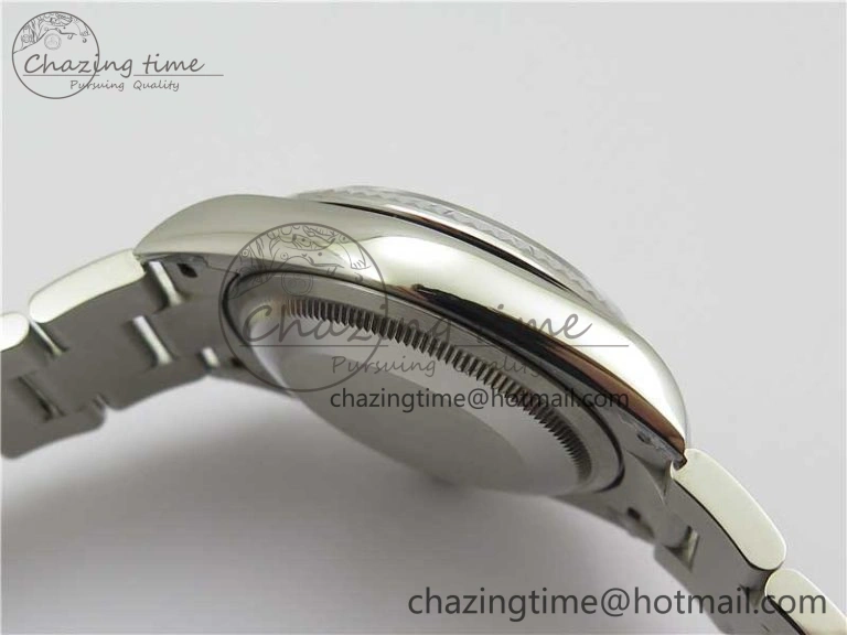 DateJust 36 SS 126200 BP Maker 1:1 Best Edition Fluted Bezel Gray Roman Dial on Oyster Bracelet Timeless 2536