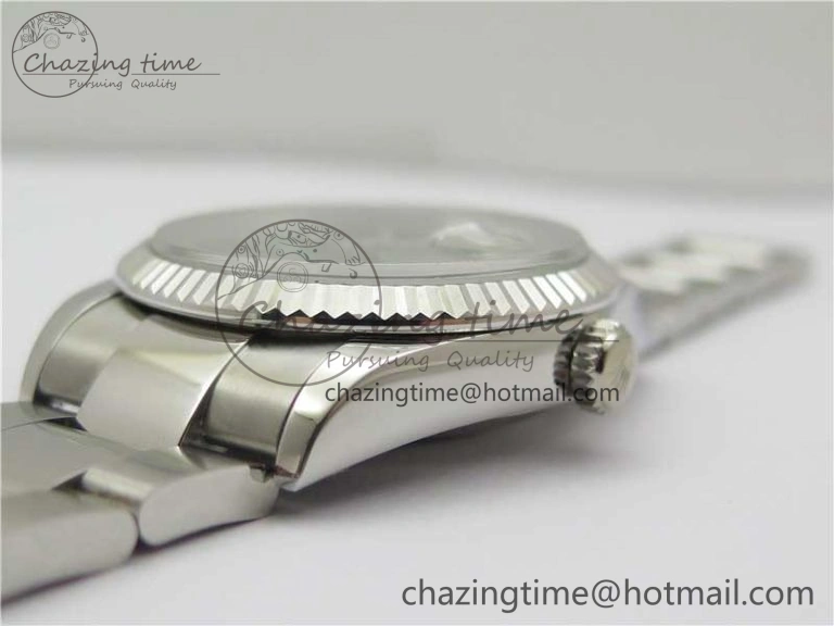 DateJust 36 SS 126200 BP Maker 1:1 Best Edition Fluted Bezel New Green Dial on Oyster Bracelet Versatile 2533