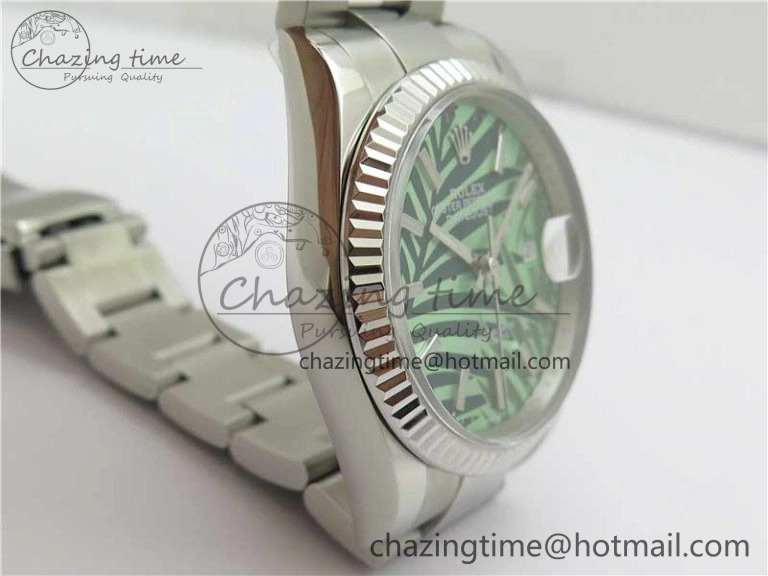DateJust 36 SS 126200 BP Maker 1:1 Best Edition Fluted Bezel New Green Dial on Oyster Bracelet Versatile 2533