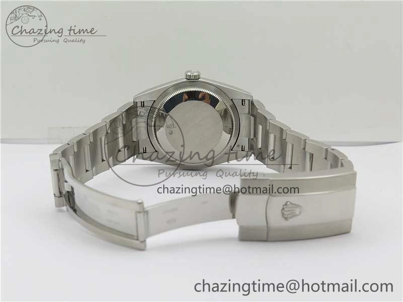 Classic DateJust 36 SS 126200 BP Maker 1:1 Best Edition Gray Roman Dial on Oyster Bracelet 2539