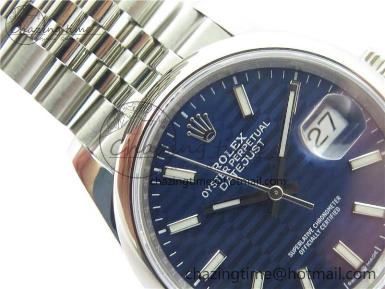 DateJust 36 SS 126200 BP Maker 1:1 Best Edition New Blue Dial on Jubilee Bracelet DailyWear 2529