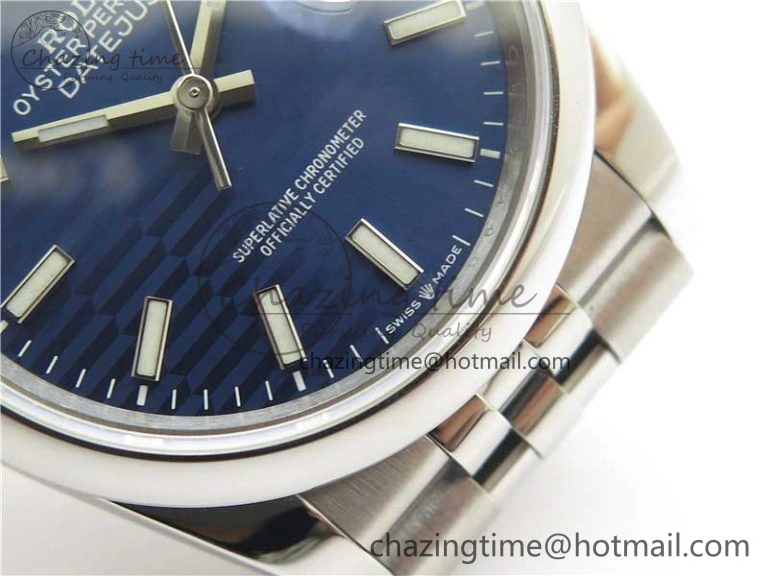 DateJust 36 SS 126200 BP Maker 1:1 Best Edition New Blue Dial on Jubilee Bracelet DailyWear 2529