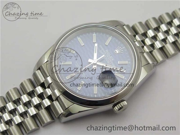 DateJust 36 SS 126200 BP Maker 1:1 Best Edition New Blue Dial on Jubilee Bracelet DailyWear 2529