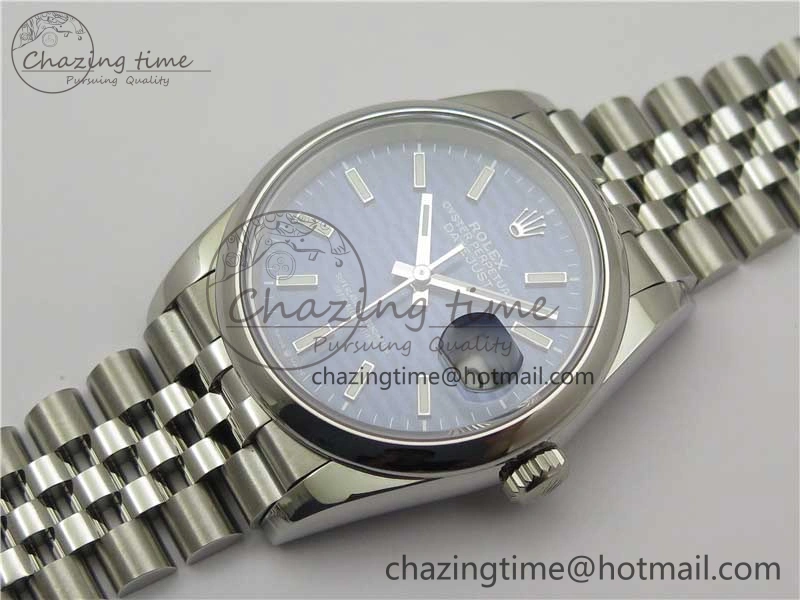 DateJust 36 SS 126200 BP Maker 1:1 Best Edition New Blue Dial on Jubilee Bracelet DailyWear 2529