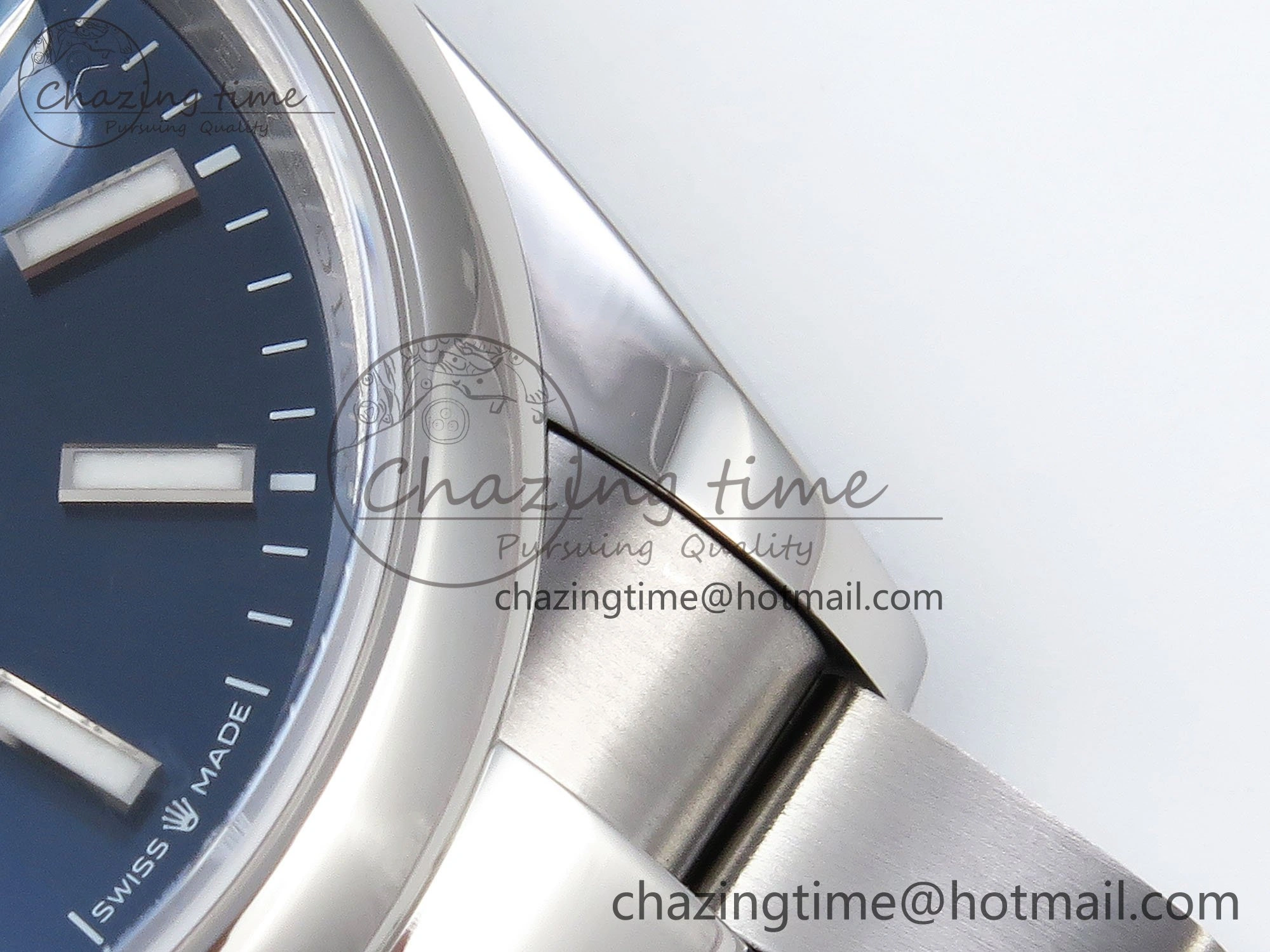 ZipUp DateJust 36 SS 126200 VSF 1:1 Best Edition 904L Steel Blue Dial on Oyster Bracelet VS 1676