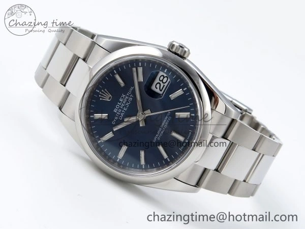 ZipUp DateJust 36 SS 126200 VSF 1:1 Best Edition 904L Steel Blue Dial on Oyster Bracelet VS 1676