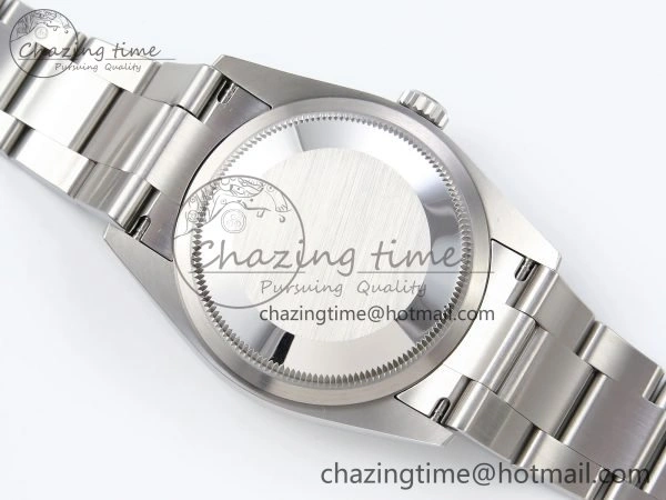 Upgraded DateJust 36 SS 126200 VSF 1:1 Best Edition 904L Steel Gray Dial Green Roman on Oyster Bracelet VS 1677