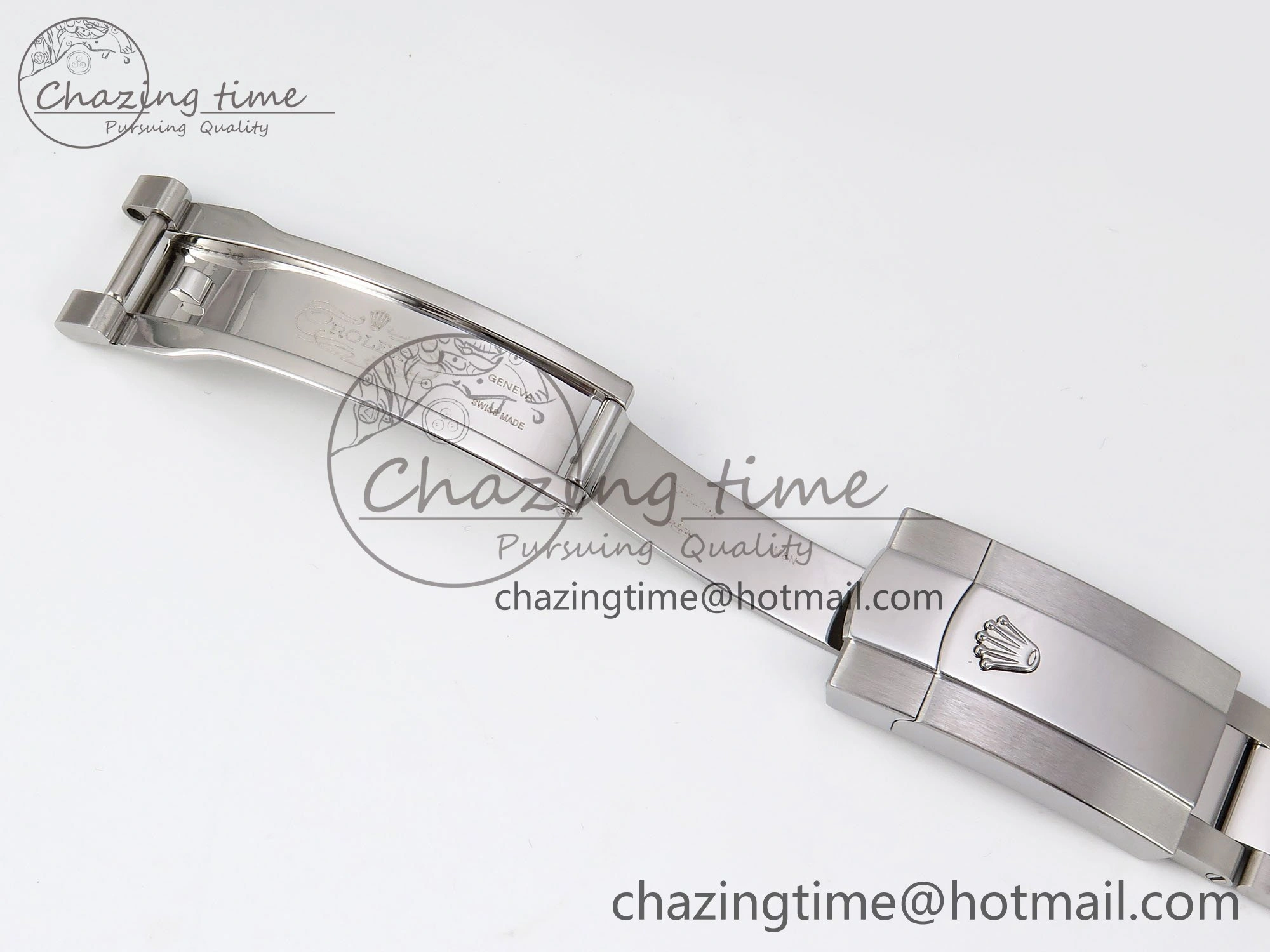 Upgraded DateJust 36 SS 126200 VSF 1:1 Best Edition 904L Steel Gray Dial Green Roman on Oyster Bracelet VS 1677