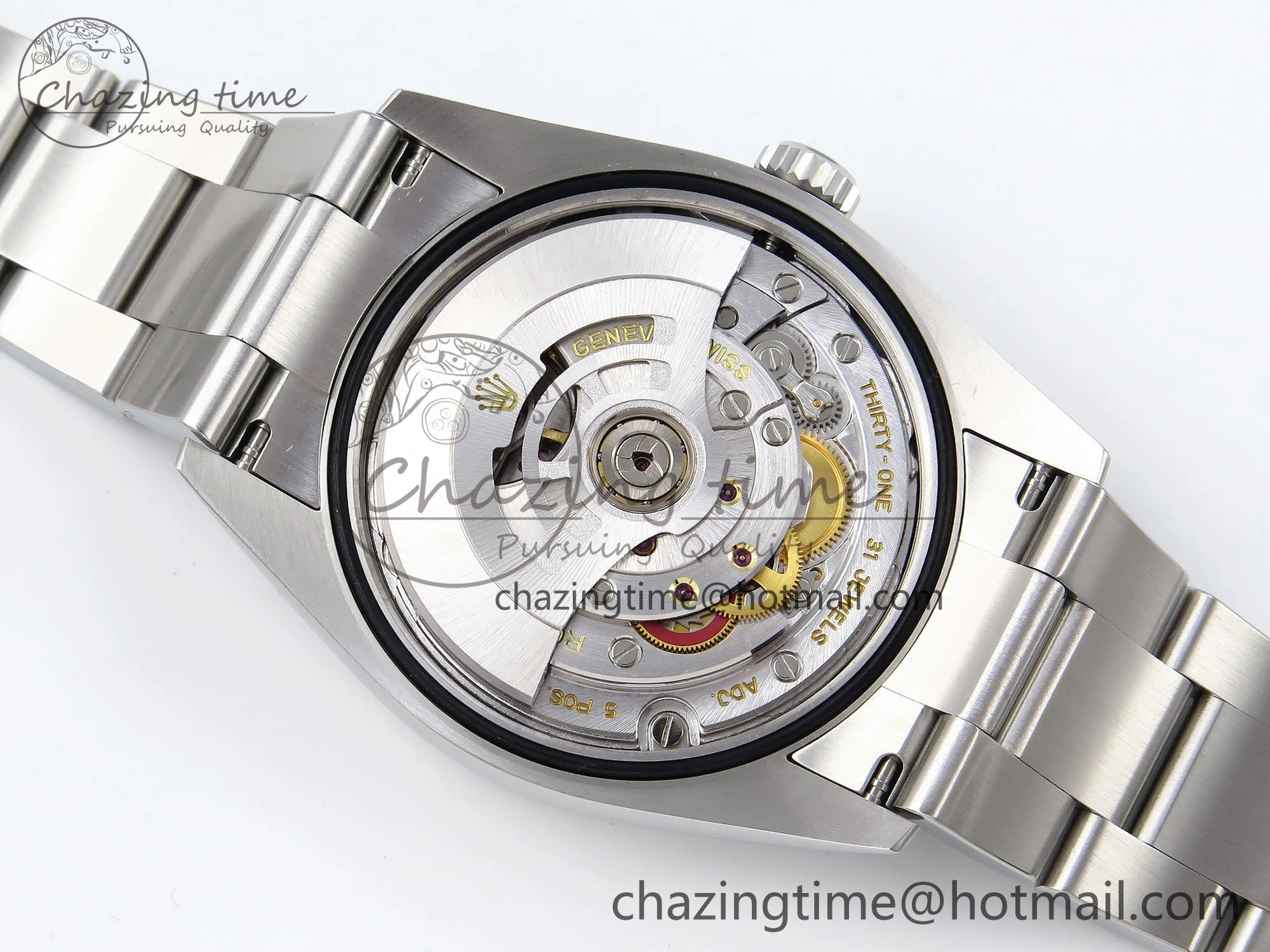 Comfortable DateJust 36 SS 126200 VSF 1:1 Best Edition 904L Steel Green Dial on Oyster Bracelet VS 1569
