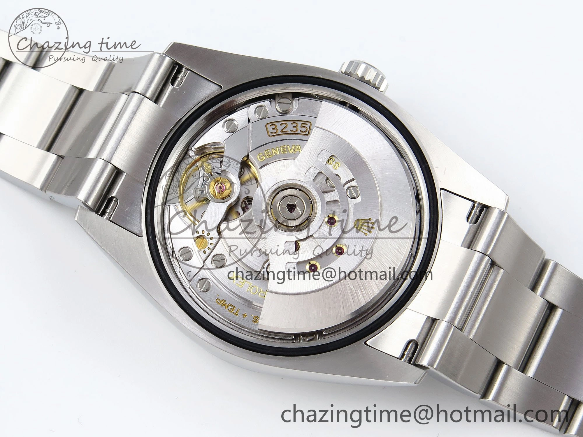 Comfortable DateJust 36 SS 126200 VSF 1:1 Best Edition 904L Steel Green Dial on Oyster Bracelet VS 1569