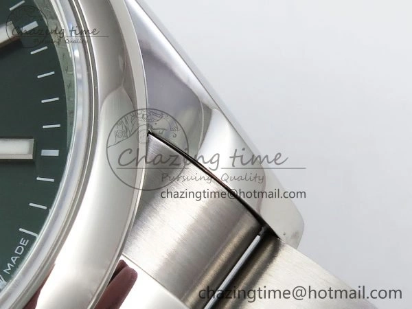 Comfortable DateJust 36 SS 126200 VSF 1:1 Best Edition 904L Steel Green Dial on Oyster Bracelet VS 1569