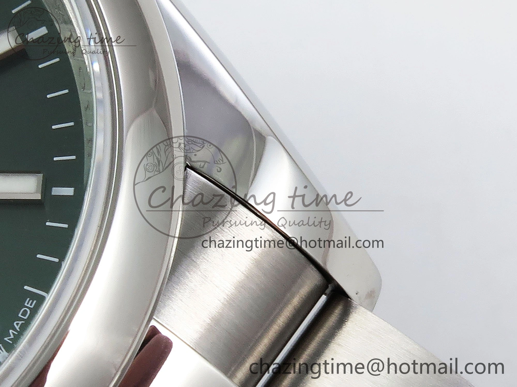 Comfortable DateJust 36 SS 126200 VSF 1:1 Best Edition 904L Steel Green Dial on Oyster Bracelet VS 1569