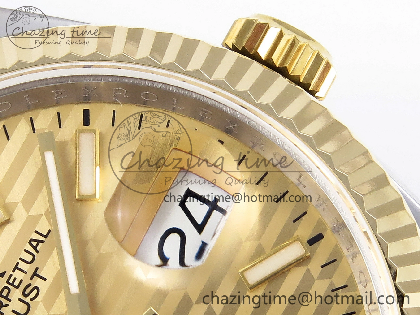 DateJust 36 SS 126233 BP Maker 1:1 Best Edition YG Textured Dial on SS YG Jubilee Bracelet A BestValue 1878