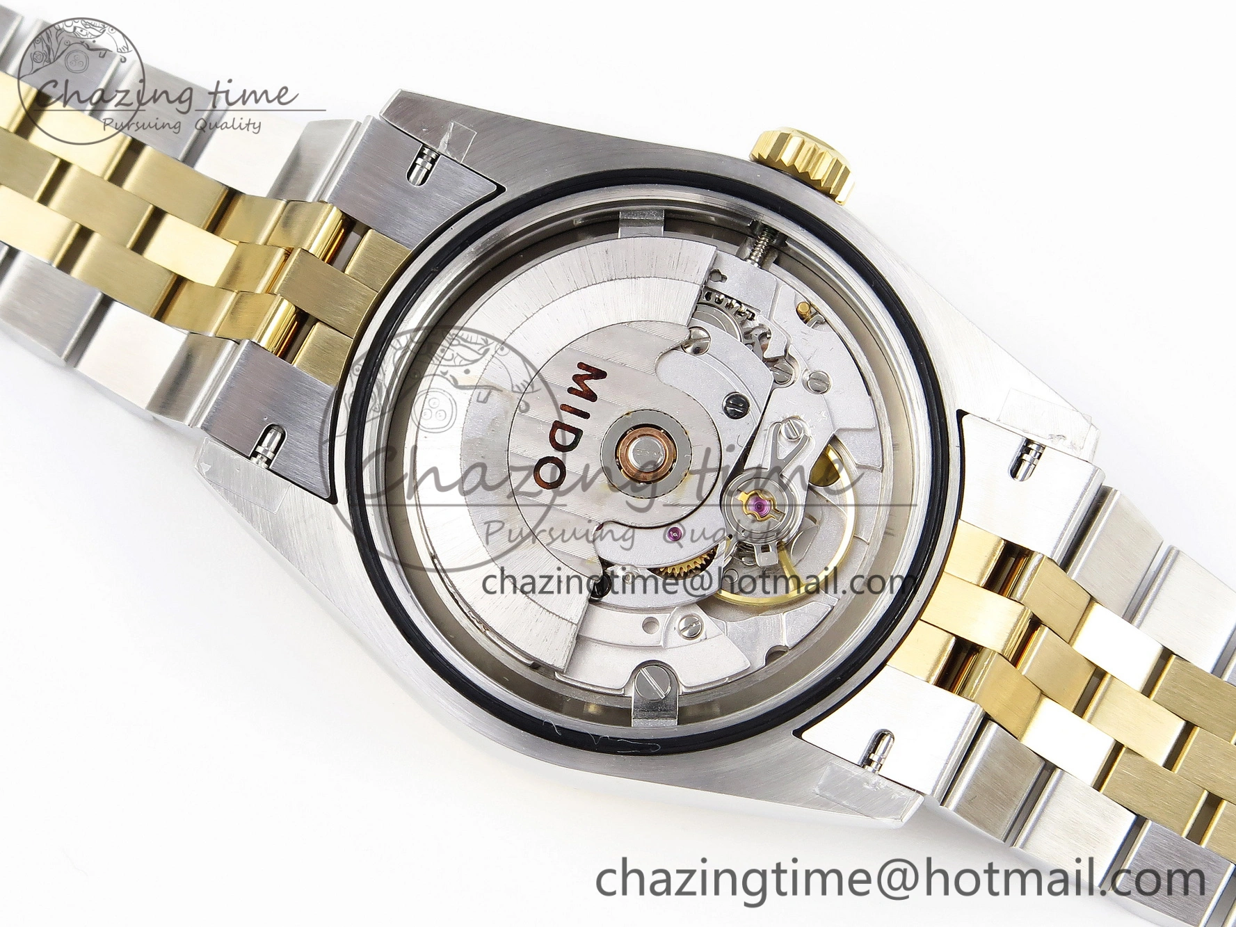 DateJust 36 SS 126233 BP Maker 1:1 Best Edition YG Textured Dial on SS YG Jubilee Bracelet A BestValue 1878