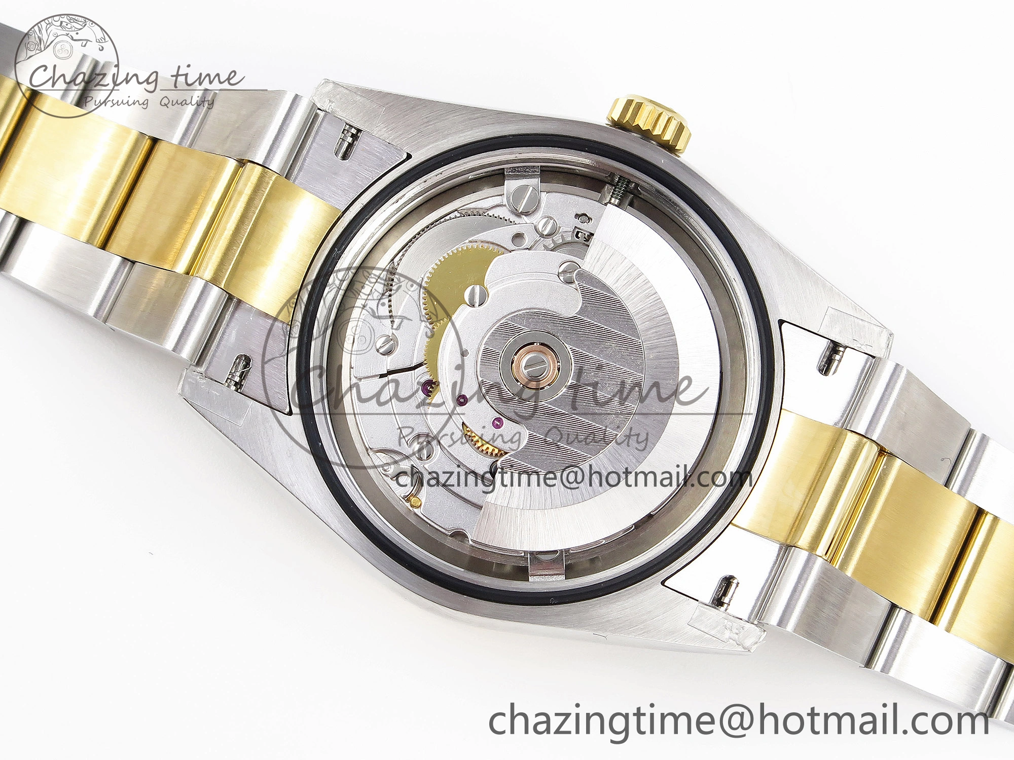 DateJust 36 SS 126233 BP Maker 1:1 Best Edition YG Textured Dial on SS YG Oyster Bracelet A SunProtective 10113