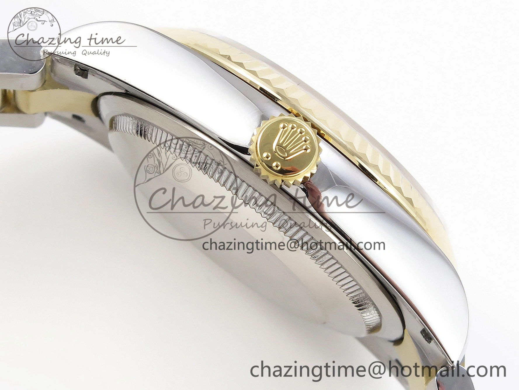 DateJust 36 SS 126233 BP Maker 1:1 Best Edition YG Textured Dial on SS YG Oyster Bracelet A SunProtective 10113