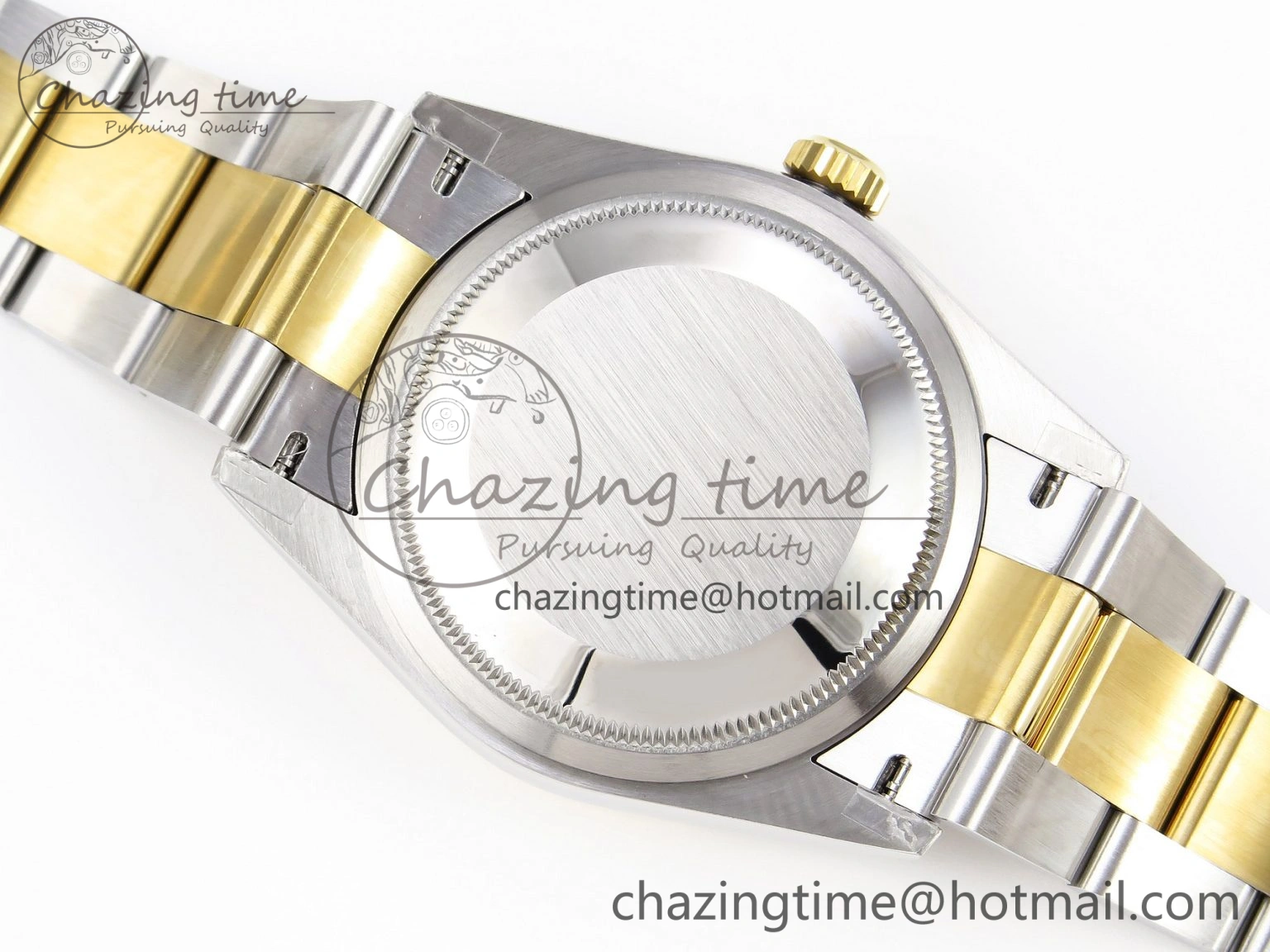 DateJust 36 SS 126233 BP Maker 1:1 Best Edition YG Textured Dial on SS YG Oyster Bracelet A SunProtective 10113