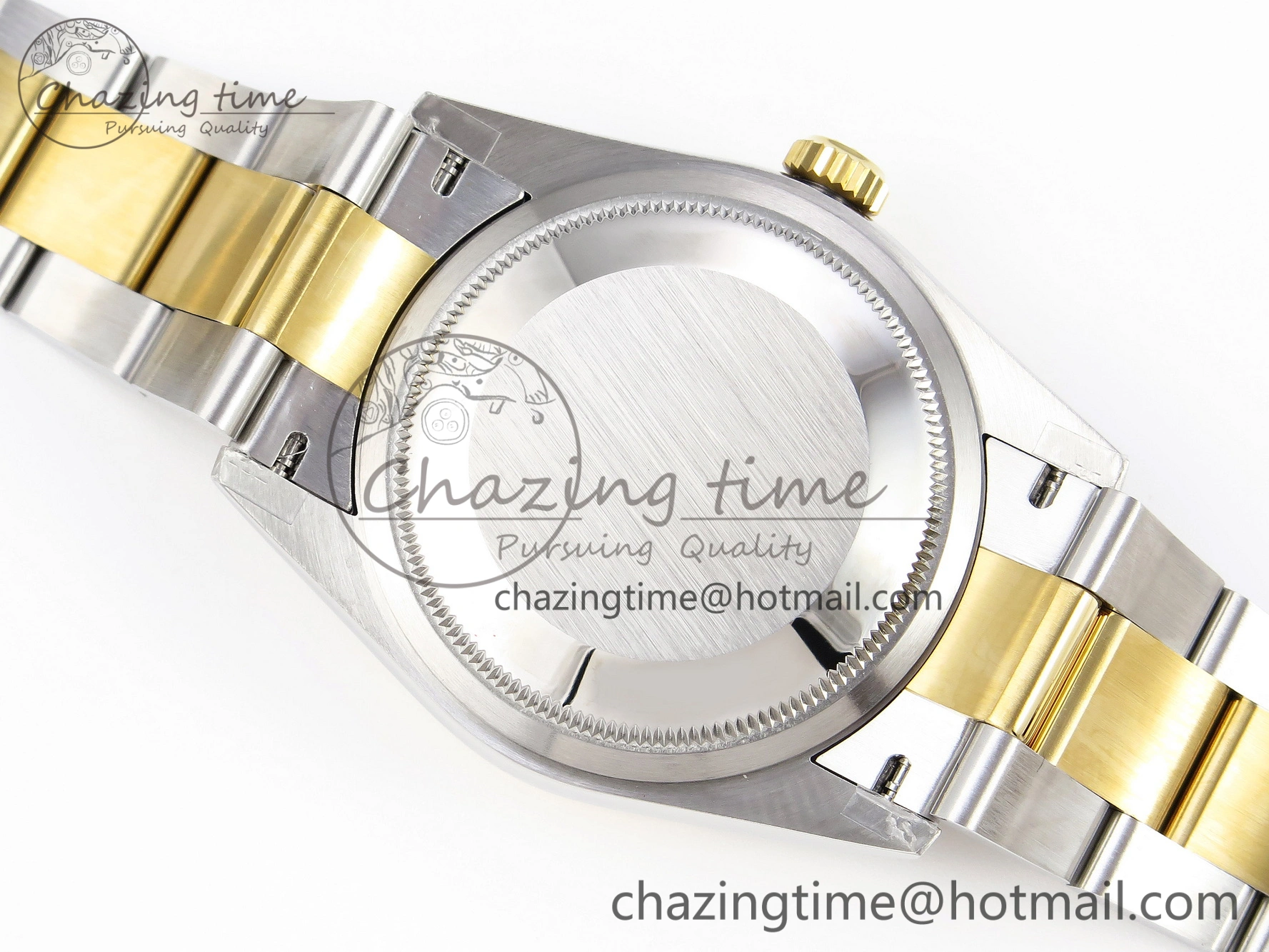 DateJust 36 SS 126233 BP Maker 1:1 Best Edition YG Textured Dial on SS YG Oyster Bracelet A SunProtective 10113