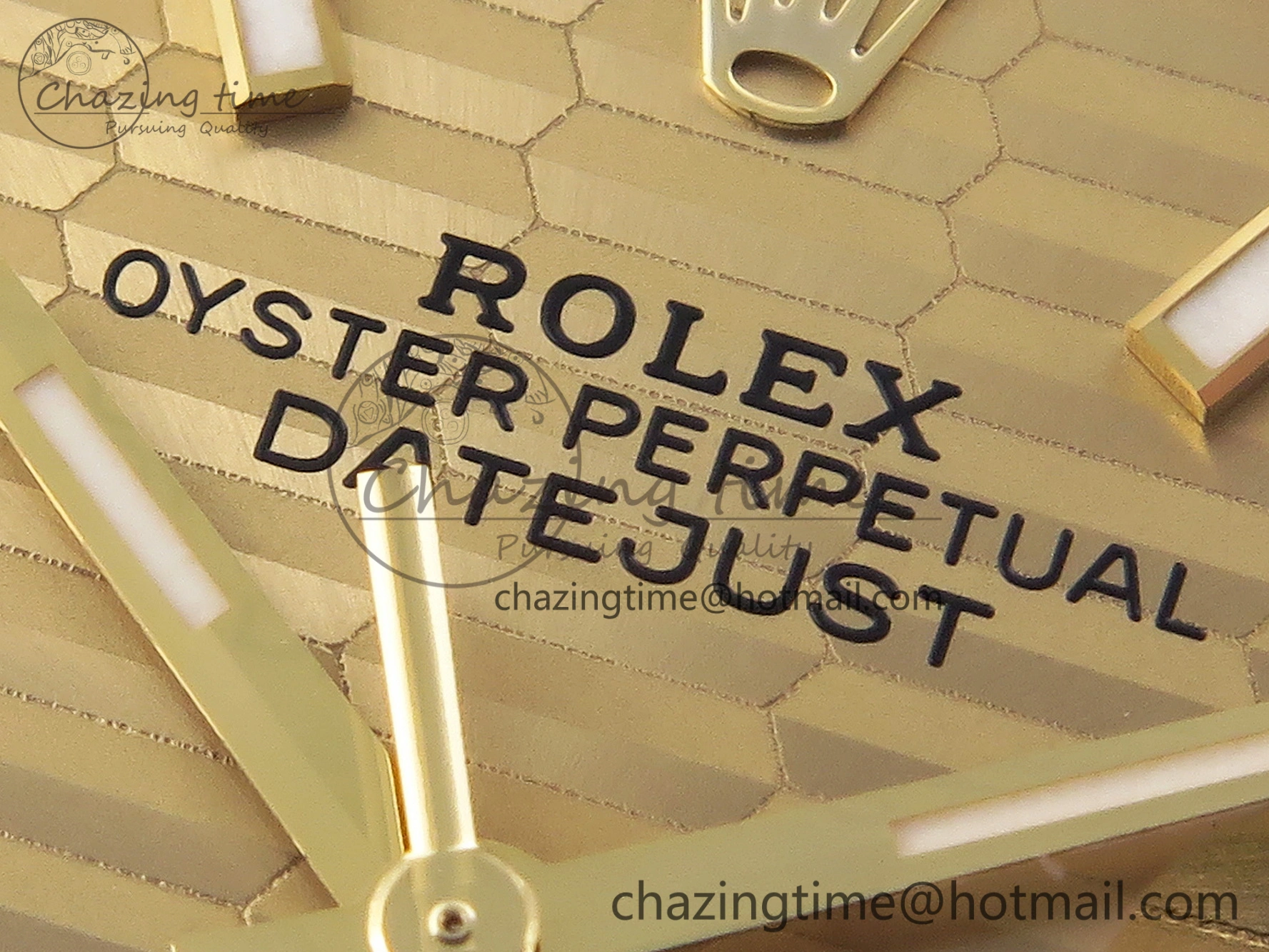 DateJust 36 SS 126233 VSF 1:1 Best Edition 904L Steel YG Textured Dial on Jubilee Bracelet VS SoftTouch 10130