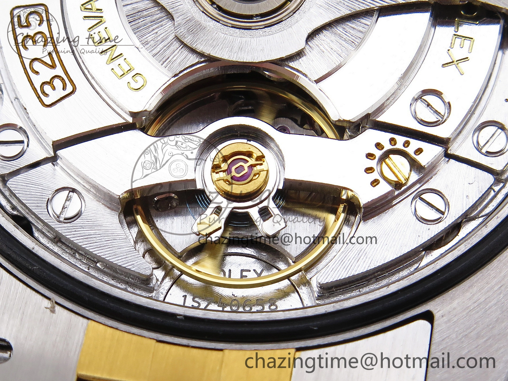 Snug DateJust 36 SS 126233 VSF 1:1 Best Edition 904L Steel YG Textured Diamonds Dial on Jubilee Bracelet VS 1897