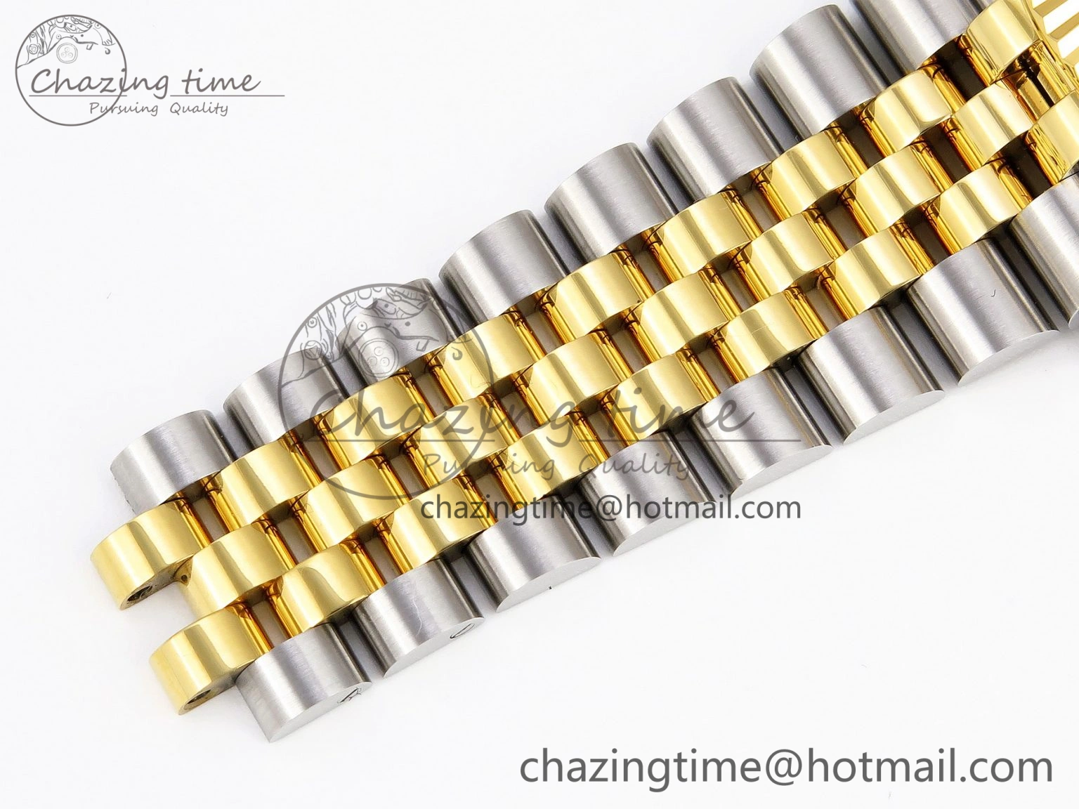 Snug DateJust 36 SS 126233 VSF 1:1 Best Edition 904L Steel YG Textured Diamonds Dial on Jubilee Bracelet VS 1897