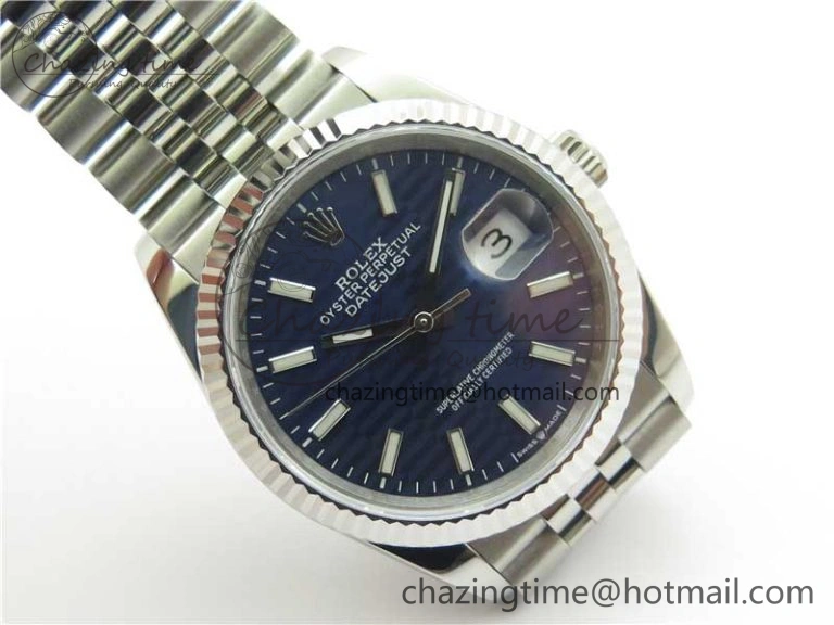 MultiPurpose DateJust 36 SS 126234 BP Maker 1:1 Best Edition Fluted Bezel New Blue Dial on Jubilee Bracelet 2526