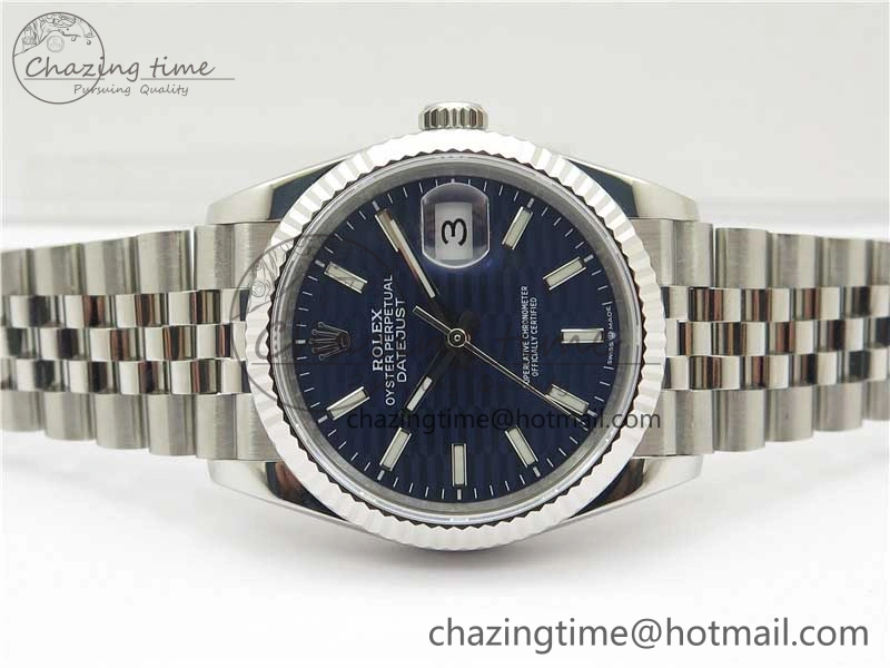 MultiPurpose DateJust 36 SS 126234 BP Maker 1:1 Best Edition Fluted Bezel New Blue Dial on Jubilee Bracelet 2526