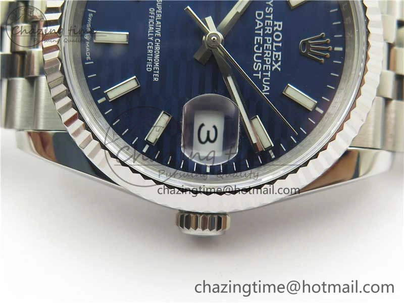 MultiPurpose DateJust 36 SS 126234 BP Maker 1:1 Best Edition Fluted Bezel New Blue Dial on Jubilee Bracelet 2526