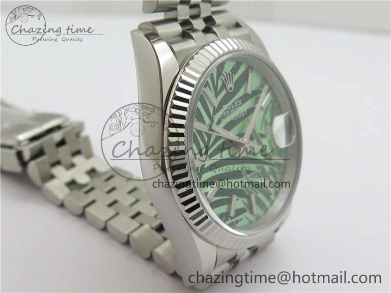 DateJust 36 SS 126234 BP Maker 1:1 Best Edition Fluted Bezel New Green Dial on Jubilee Bracelet Elegant 2524