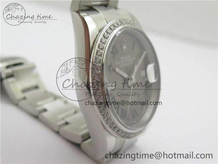 DateJust 36 SS 126234 BP Maker 1:1 Best Edition Gray Roman Dial on Oyster Bracelet WrinkleFree 2534