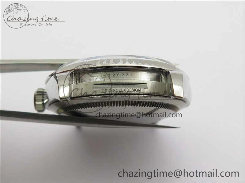 DateJust 36 SS 126234 BP Maker 1:1 Best Edition Gray Roman Dial on Oyster Bracelet WrinkleFree 2534