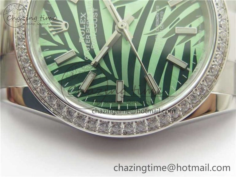 DateJust 36 SS 126234 BP Maker 1:1 Best Edition New Green Dial on Oyster Bracelet Trendy 10287